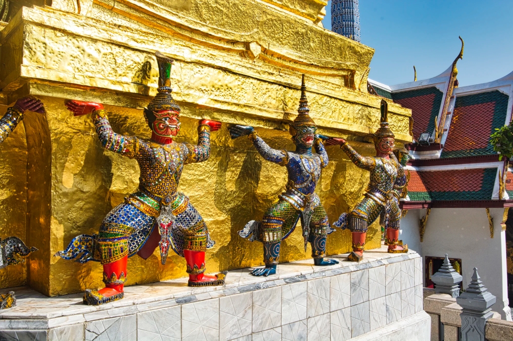 Gold Chedi Detail, Wat Phra Kaew
