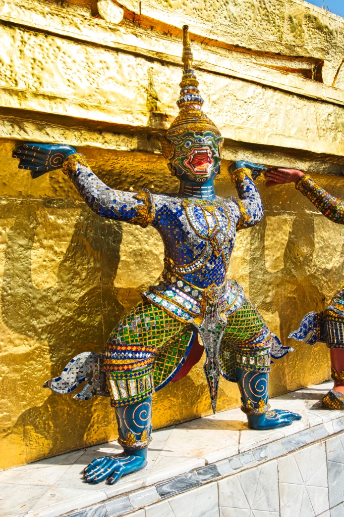Gold Chedi Detail, Wat Phra Kaew