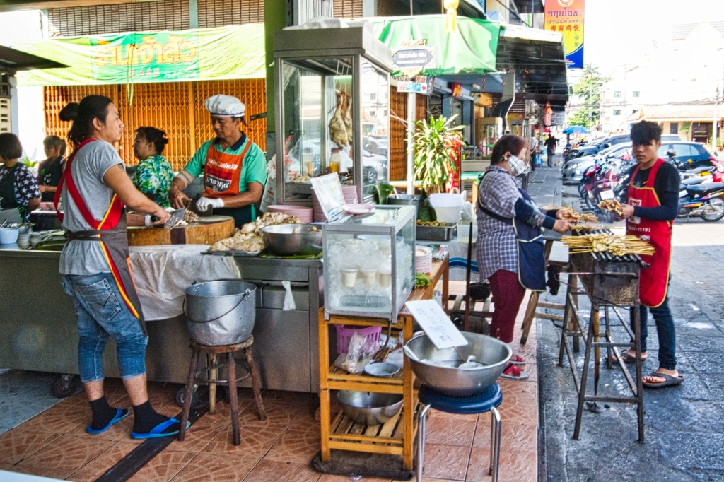 Food stalls and shops, Chiang Mai