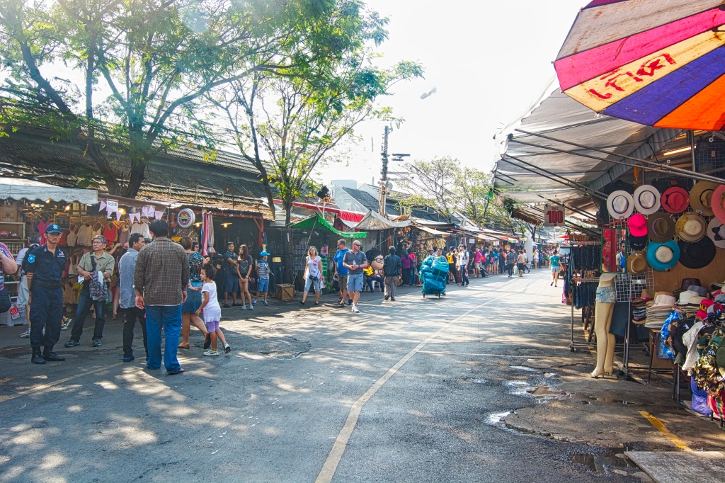 Main Street, Chatuchak Weekend Market, Bangkok, TH