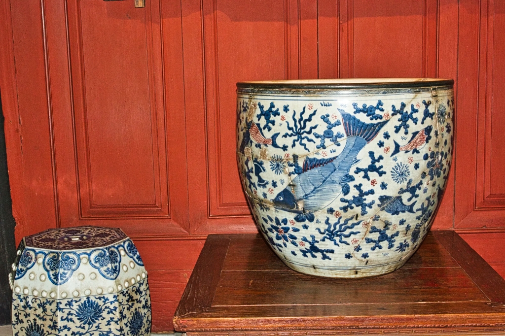 Chinese Blue and White Porcelain, Jim Thompson House, Bangkok, TH