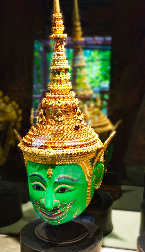 Khon Drama Mask, Suan Pakkad Palace, Bangkok, TH