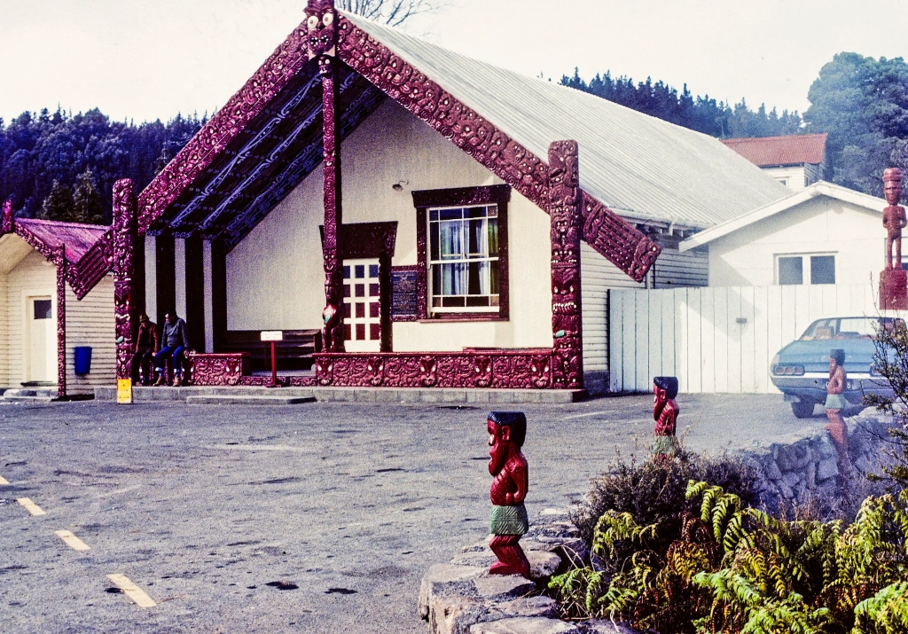 Meeting House, Whakarewarewa, Rotorua, NZ