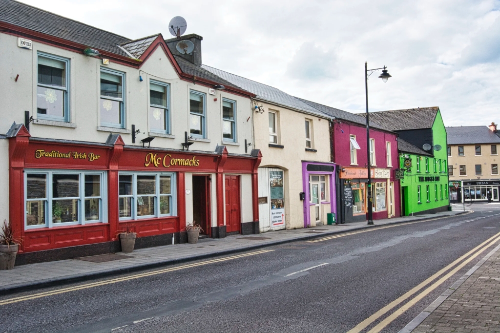 Colourful Buildings of Trim, Ireland