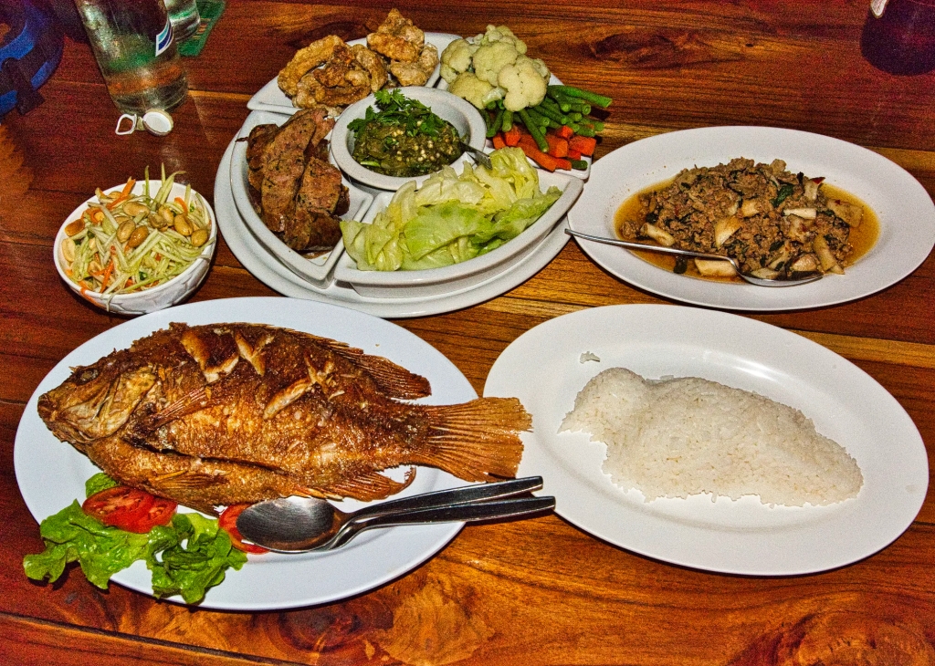 Thai Meal, Doi Inthanon, Thailand