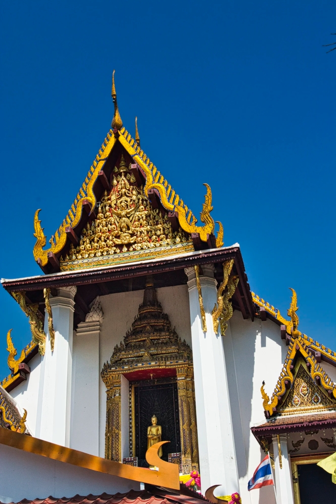 Entrance, Wat Na Phra Meru Rachikaram, Ayutthaya, Thailand